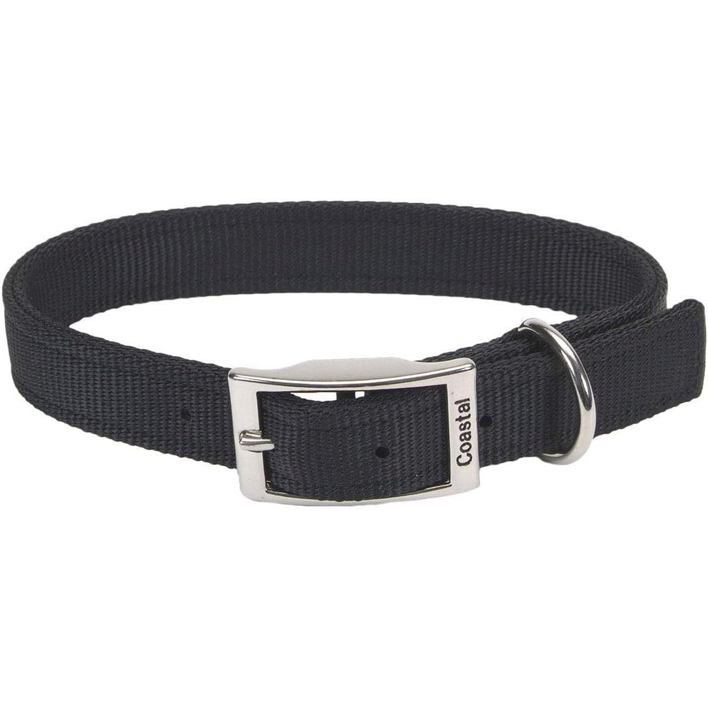 image:imageCoastal Pet DoublePly Dog Collar Pink Bright 1 x 22Black