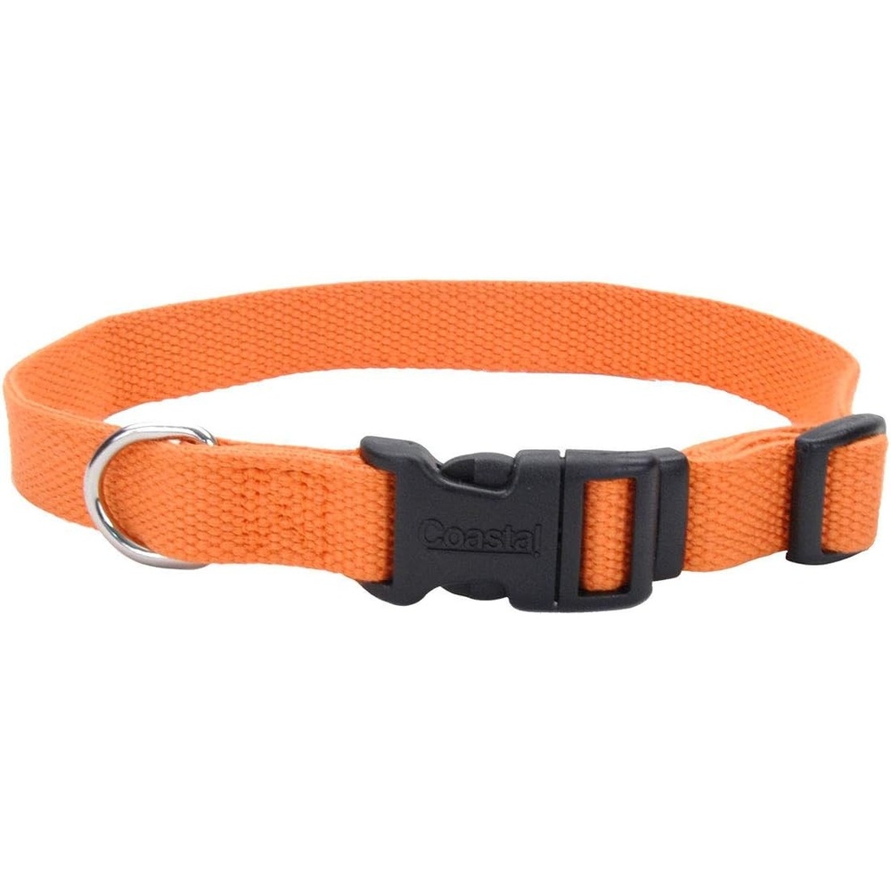 image:imageCoastal Pet New Earth Soy Adjustable Dog Collar Cranberry 34 x 1218Pumpkin