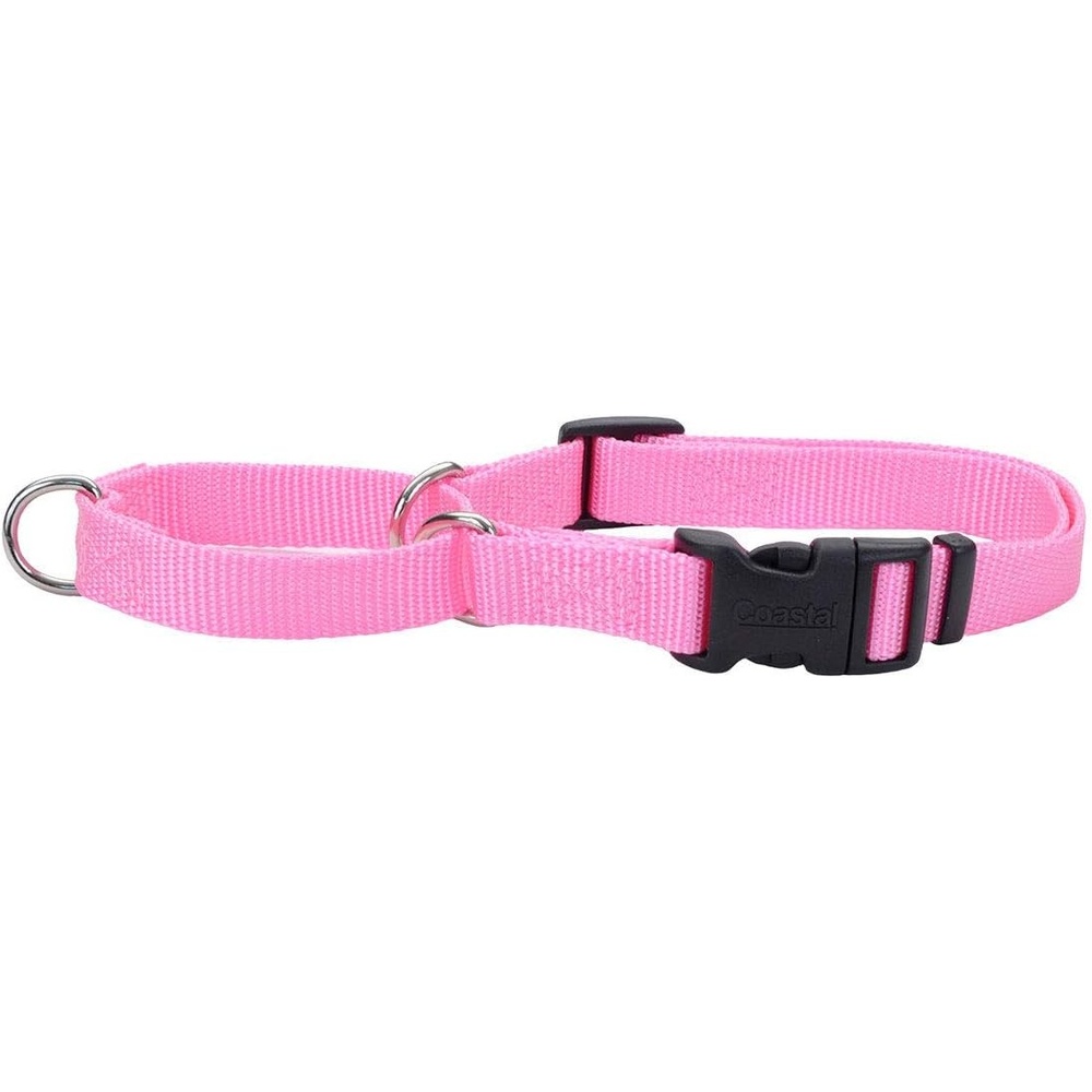 image:imageCoastal Pet No Slip Martingale Adjustable Dog Collar with Buckle Red 38 x 1012Pink Bright