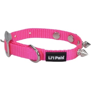 image:imageCoastal  Lil Pals  Spiked Nylon Dog Collar Neon Pink 38 x 810Neon Pink