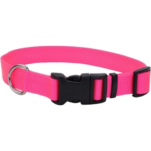 image:imageCoastal Pet  Adjustable Dog Collar with Plastic Buckle Neon Pink 34 x 1420Neon Pink
