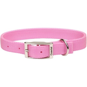 image:imageCoastal Pet  DoublePly Dog Collar Pink Bright 1 x 22Pink Bright