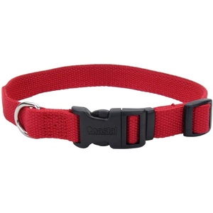 image:imageCoastal Pet  New Earth Soy  Adjustable Dog Collar Cranberry 34 x 1218Cranberry