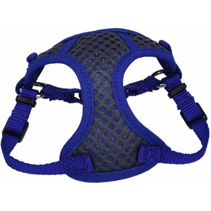 image:imageCoastal Pet Comfort Soft Sport Wrap Adjustable Dog Harness  Large amp Small Dog Harness  Durable Harness for Dogs with Mesh Chest Pad  Grey with Blue 58 x 1624Grey with Blue