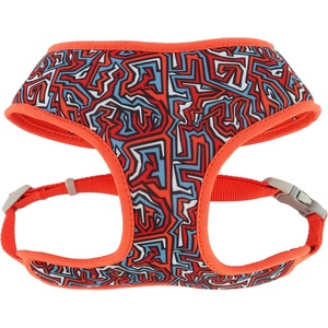 image:imageCoastal Pet Sublime Reversible Dog Harness  Adjustable Fit with Easy Overhead Application  Exceptional Durability  Red Blue Graffitti with Red Stars XSmall  58 x 16  19