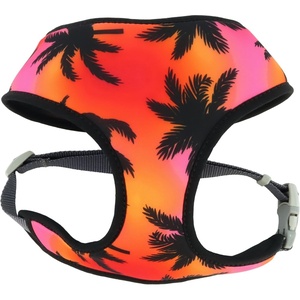 image:imageCoastal Pet Sublime Reversible Dog Harness  Adjustable Fit with Easy Overhead Application  Exceptional Durability  Sunset Palms with Black Grid XX Small  58 x 14  16