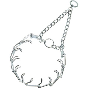 image:imageHerm SPRENGER UltraPlus Prong Dog Training Collar 4 mm x 21 Neck Size 4 mm x 25 Chain Length Steel Chrome Plated Dog Prong Collar Pinch Collar for Dogs Dog Correction CollarChrome