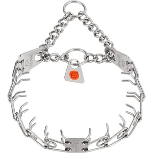image:imageHerm SPRENGER UltraPlus Prong Dog Training Collar 4 mm x 21 Neck Size 4 mm x 25 Chain Length Steel Chrome Plated Dog Prong Collar Pinch Collar for Dogs Dog Correction CollarStainless Steel