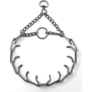 image:imageHerm SPRENGER UltraPlus Prong Dog Training Collar 4 mm x 21 Neck Size 4 mm x 25 Chain Length Steel Chrome Plated Dog Prong Collar Pinch Collar for Dogs Dog Correction CollarSilver