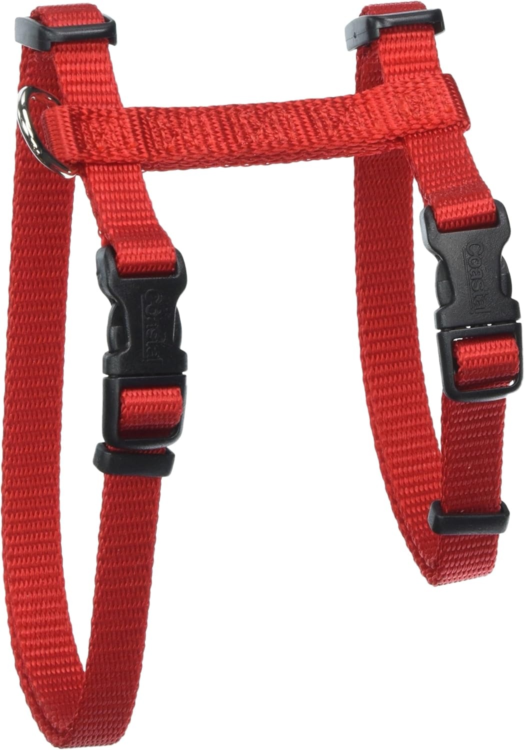 image:imageCoastal Pet Figure H Adjustable Cat Harness Outdoor Cat Supply Comfortable for Cats Secure SnapLock Buckles Neon Pink 38 x 10 18Red