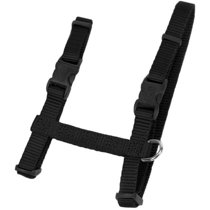 image:imageCoastal Pet Figure H Adjustable Cat Harness Outdoor Cat Supply Comfortable for Cats Secure SnapLock Buckles Neon Pink 38 x 10 18black