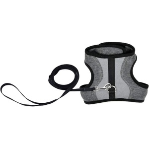 image:imageCoastal  Adjustable Cat Wrap Harness with Leash Gry 914GRY