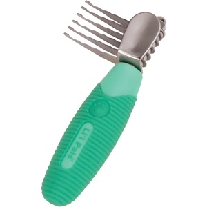 image:imageCoastal Pet Lil Pals Stainless Steel DeMatting Comb  EasyGrip Handle for Pet Grooming Small Dogs