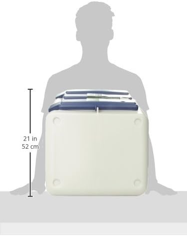 image:imageCoastal Bergan StacknStor Food Storage Beige and Navy 18 gal MediumGray White