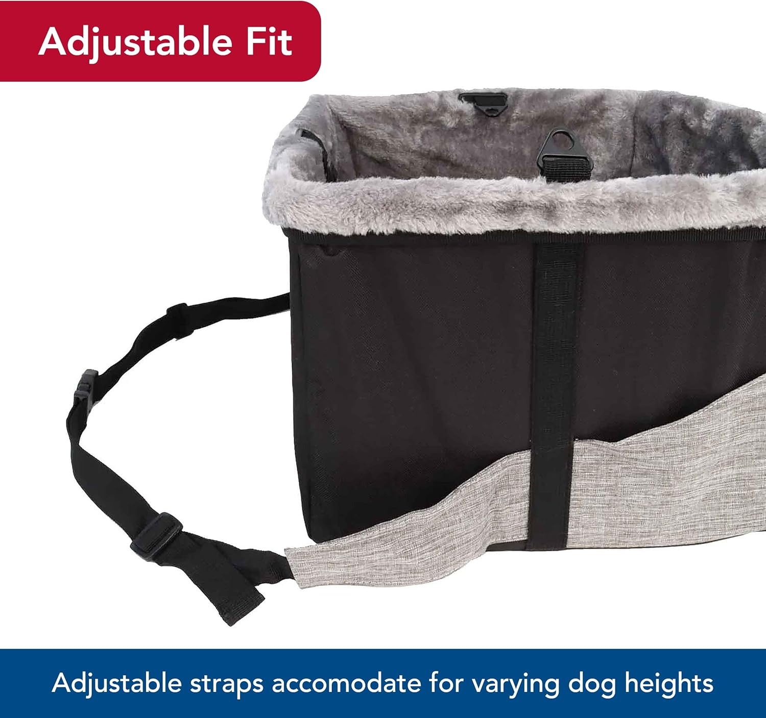 image:imageCoastal Pet Bergan Comfort Hanging Dog Booster Black Small Up to 30 Pounds