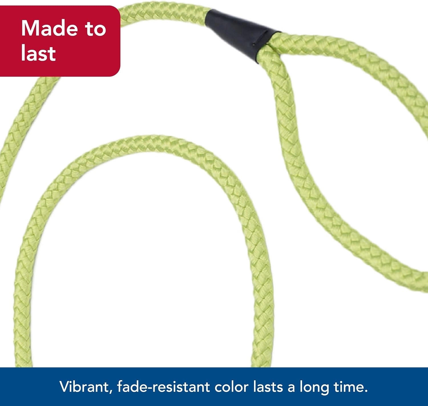 image:imageCoastal Pet Rope Dog Leash TangleFree Walking SoftBraided Nylon FadeResistant Colors with Snap Swivel Hook Purple 12 x 06Lime