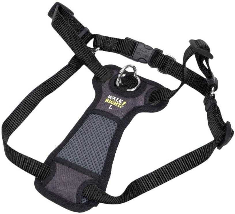 image:imageCoastal Pet Walk Right FrontConnect NoPull Padded Dog Harness Adjustable amp Comfortable Dog Harness Small amp Large Breed Fit Quality Pet Supplies Black LRG 2638Black