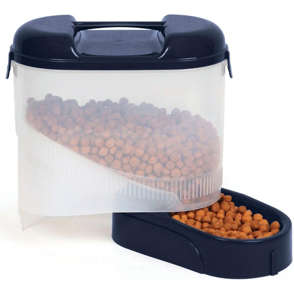 image:imageBergan 5 lb Travel Feeder with Handle