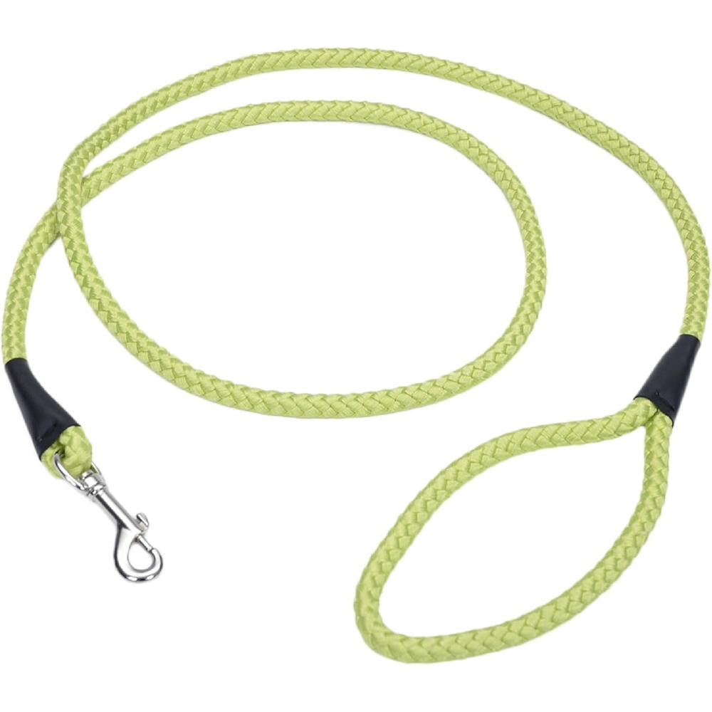image:imageCoastal Pet Rope Dog Leash TangleFree Walking SoftBraided Nylon FadeResistant Colors with Snap Swivel Hook Purple 12 x 06Lime