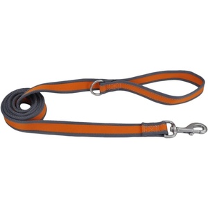 image:imageCoastal  Pro Reflective Dog Leash  6 Foot Dog Leash with DRing  Fuschia with Teal  34 x 6Bright Orange with Grey