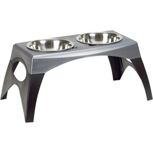 image:imageCoastal Pet  Maslow  Elevated Feeder  Single Pack Grey and Black LargeXLarge