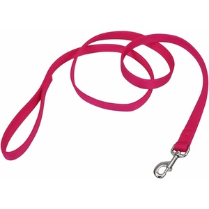 image:imageCoastal Pet DoublePly Dog Leash  Bolt Snap Attachment to Collars and Harnesses  Nylon Dog Walking Leash for Small Medium and Large Dogs  Black  1 x 6Pink