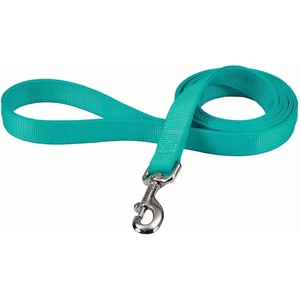 image:imageCoastal Pet DoublePly Dog Leash  Bolt Snap Attachment to Collars and Harnesses  Nylon Dog Walking Leash for Small Medium and Large Dogs  Black  1 x 6Teal
