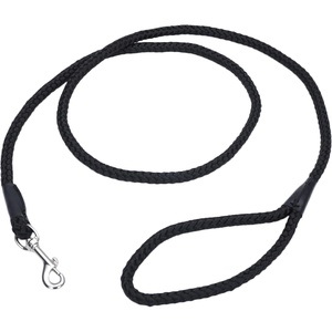 image:imageCoastal Pet Rope Dog Leash  TangleFree Walking  SoftBraided Nylon  FadeResistant Colors with Snap Swivel Hook  Purple 12 x 06Black