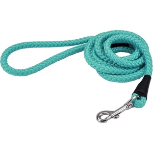 image:imageCoastal Pet Rope Dog Leash  TangleFree Walking  SoftBraided Nylon  FadeResistant Colors with Snap Swivel Hook  Purple 12 x 06Teal