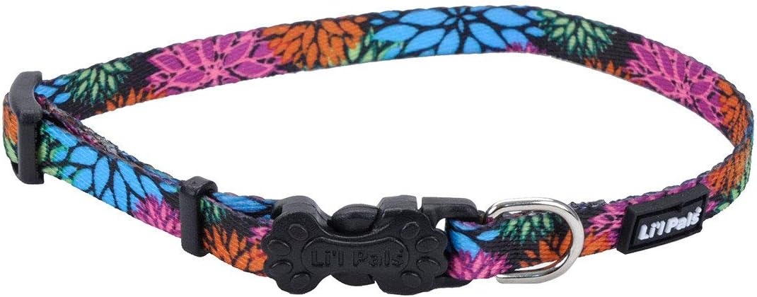 image:imageCoastal Pet Lil Pals Adjustable Dog Collar Teal and Grey Diamonds 38 x 68Wildflower