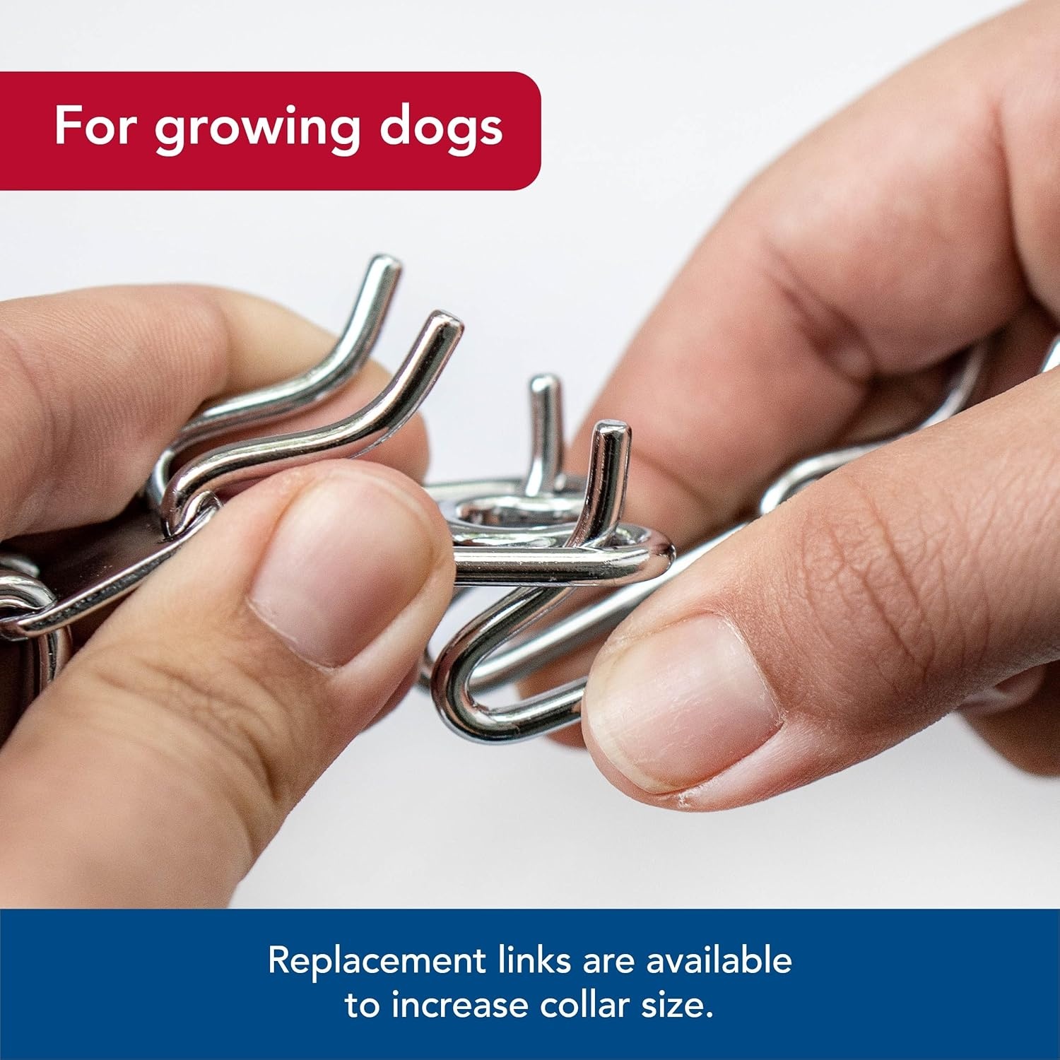 image:imageHerm Sprenger Stainless Steel UltraPlus Prong Dog Training Collar 320 mm x 18 Neck Size 22 Chain Length320 mm x 18 22 Pack of 1
