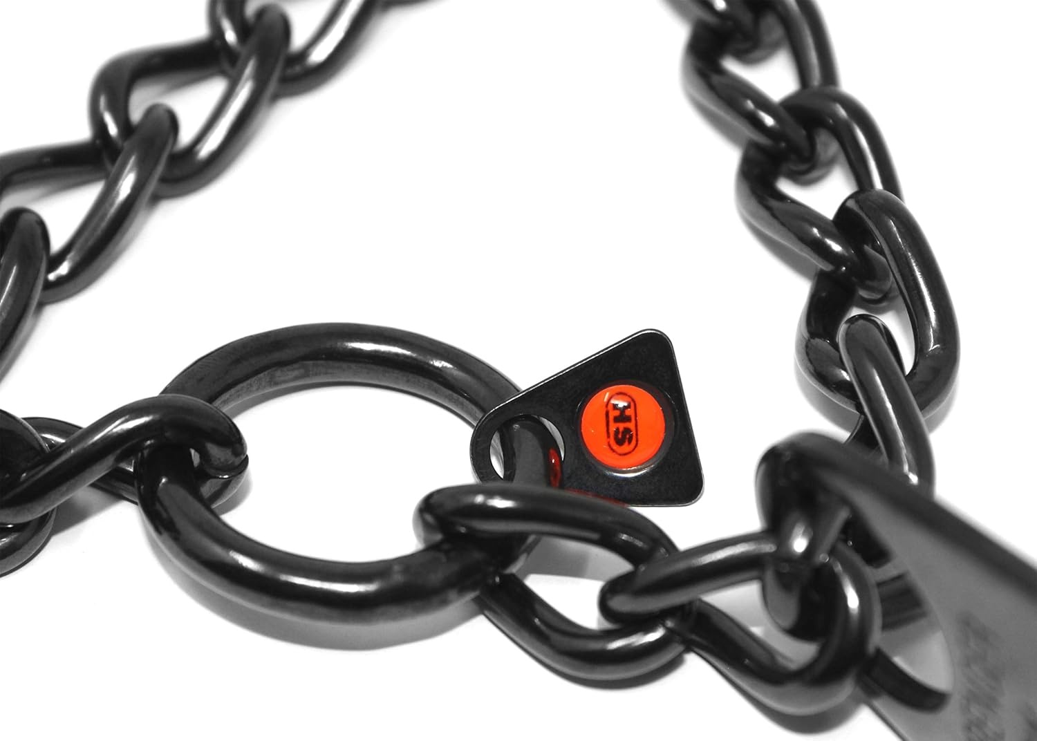 image:imageHerm Sprenger UltraPlus Black Stainless Steel Dog Prong Training Collar 225mm Prongs x 16 Overall Length Neck Size up to 13 in4 mm x 25 in