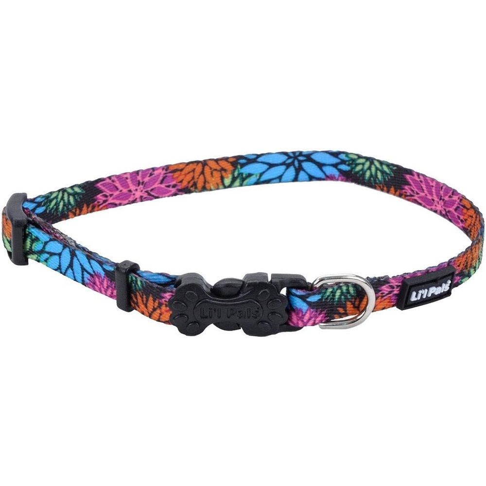 image:imageCoastal Pet Lil Pals Adjustable Dog Collar Teal and Grey Diamonds 38 x 68Wildflower