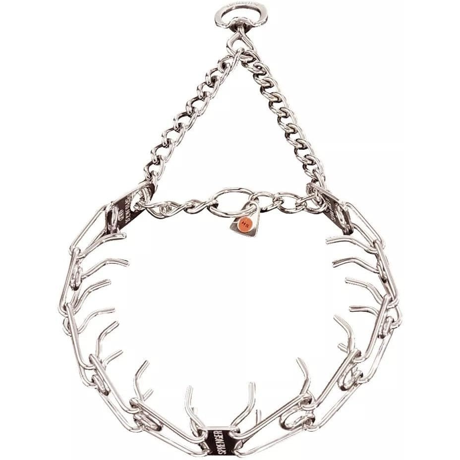 image:imageHerm Sprenger Stainless Steel UltraPlus Prong Dog Training Collar 320 mm x 18 Neck Size 22 Chain Length225 mm x 12 16 Pack of 1