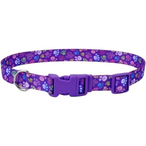 image:imageCoastal Pet Styles Adjustable Dog Collar  Stylish Patterned Fabrics  SnapLock Buckle  Adjustable Dog Collar  For Small Medium or Large Dogs  Special Paws  1 x 1826