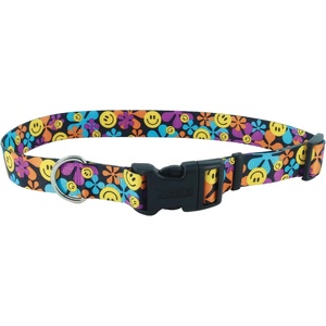 image:imageCoastal Pet Styles Adjustable Dog Collar  Stylish Patterned Fabrics  SnapLock Buckle  Adjustable Dog Collar  for Small Medium or Large Dogs  Wildflower  38 x 0812