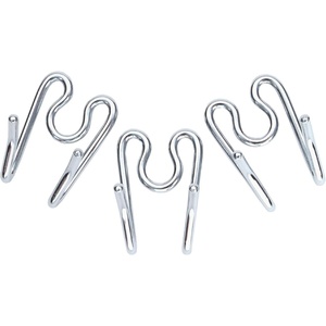image:imageCoastal Pet Titan Extra Links for Dog Prong Training Collars  Training Metal Dog Collar Links  Durable RustResistant and Quality Supplies  3 mm Set of 3Chrome