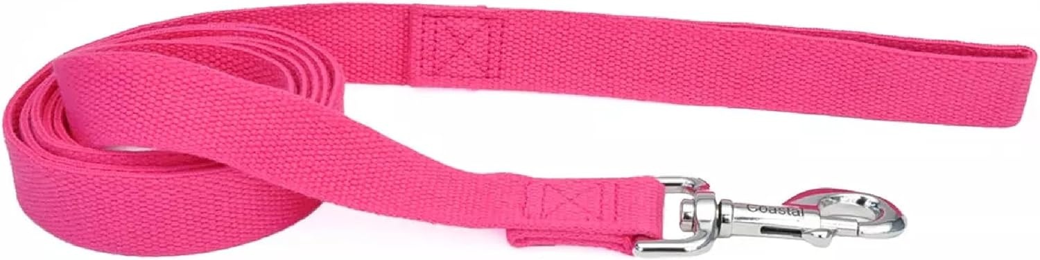 image:imageCoastal New Earth Soy Dog Leash Fuchsia 58 x 06Fuchsia