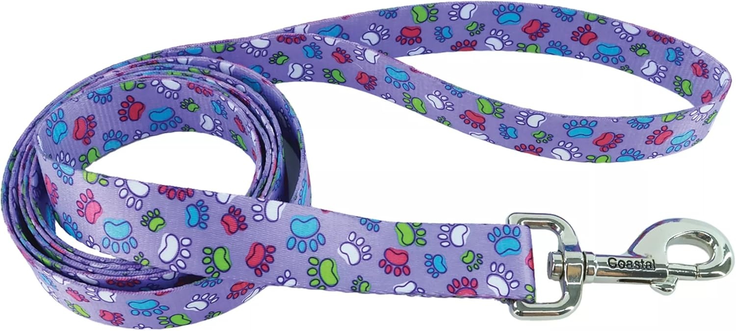 image:imageCoastal Styles Dog Leash Vibrant and Trendy Dog Leash Green and Pink Hunter Tropical Flower Print 38 x 6Special Paws