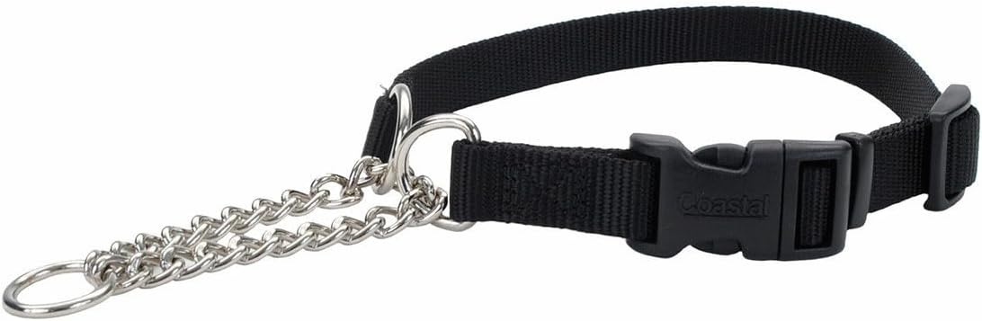 image:imageCoastal Pet CheckChoke Adjustable Check Training Collar with Buckle for Dogs Blue 1 x 2229Black