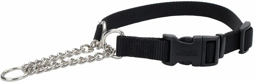 image:imageCoastal Pet CheckChoke Adjustable Check Training Collar with Buckle for Dogs Blue 1 x 2229Black