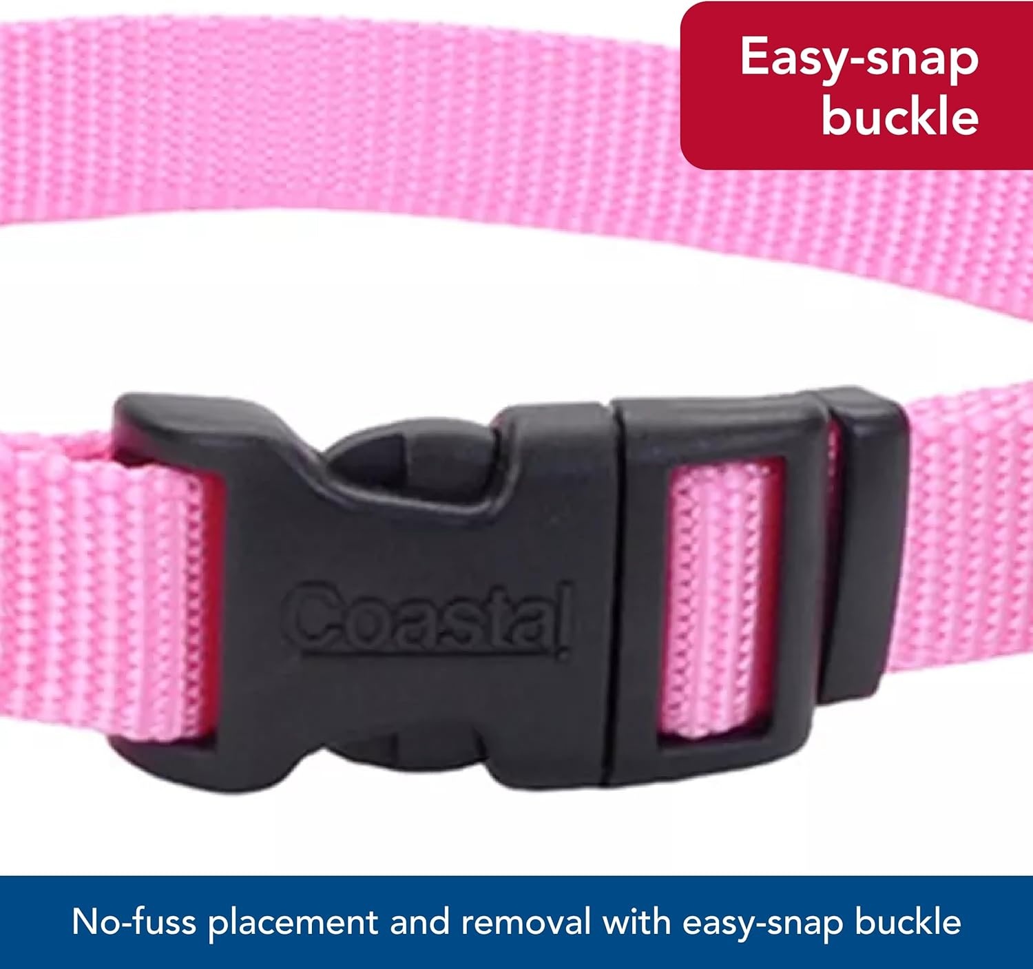 image:imageCoastal Pet CheckChoke Adjustable Check Training Collar with Buckle for Dogs Blue 1 x 2229Pink Bright