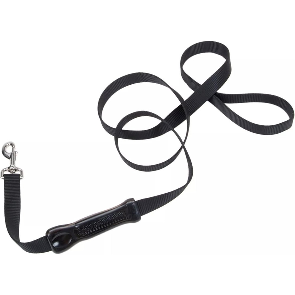 image:imageCoastal Pet InstaGrip Control Handle Dog Leash Adjustable Traffic Dog Leash for Training Stylish Nylon Pet Supplies Blue 1 x 6Black