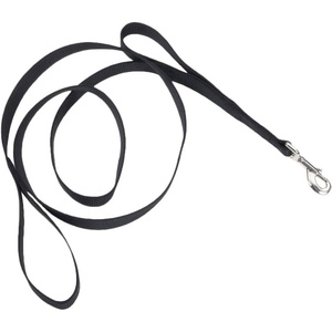 image:imageCoastal  Loops 2  Double Handle Dog Leash Black 1 x 06Black