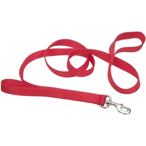 image:imageCoastal  Loops 2  Double Handle Dog Leash Black 1 x 06Red