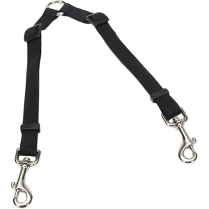 image:imageCoastal Pet TwoDog Adjustable Coupler  TangleFree Dog Leash Connector  Dog Walking Leash Coupler  Perfect for Dogs Black 34 x 2436Black