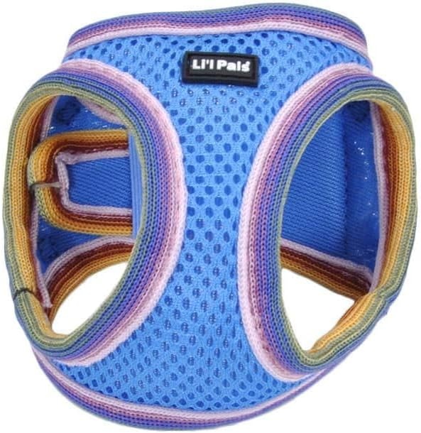 image:imageCoastal Pet Lil Pals Comfort Mesh Dog Harness NoPull Stepin Dog Harness for Small Dogs amp Puppies Dog Cooling Vest Lime 38 x 1012Blue Lagoon