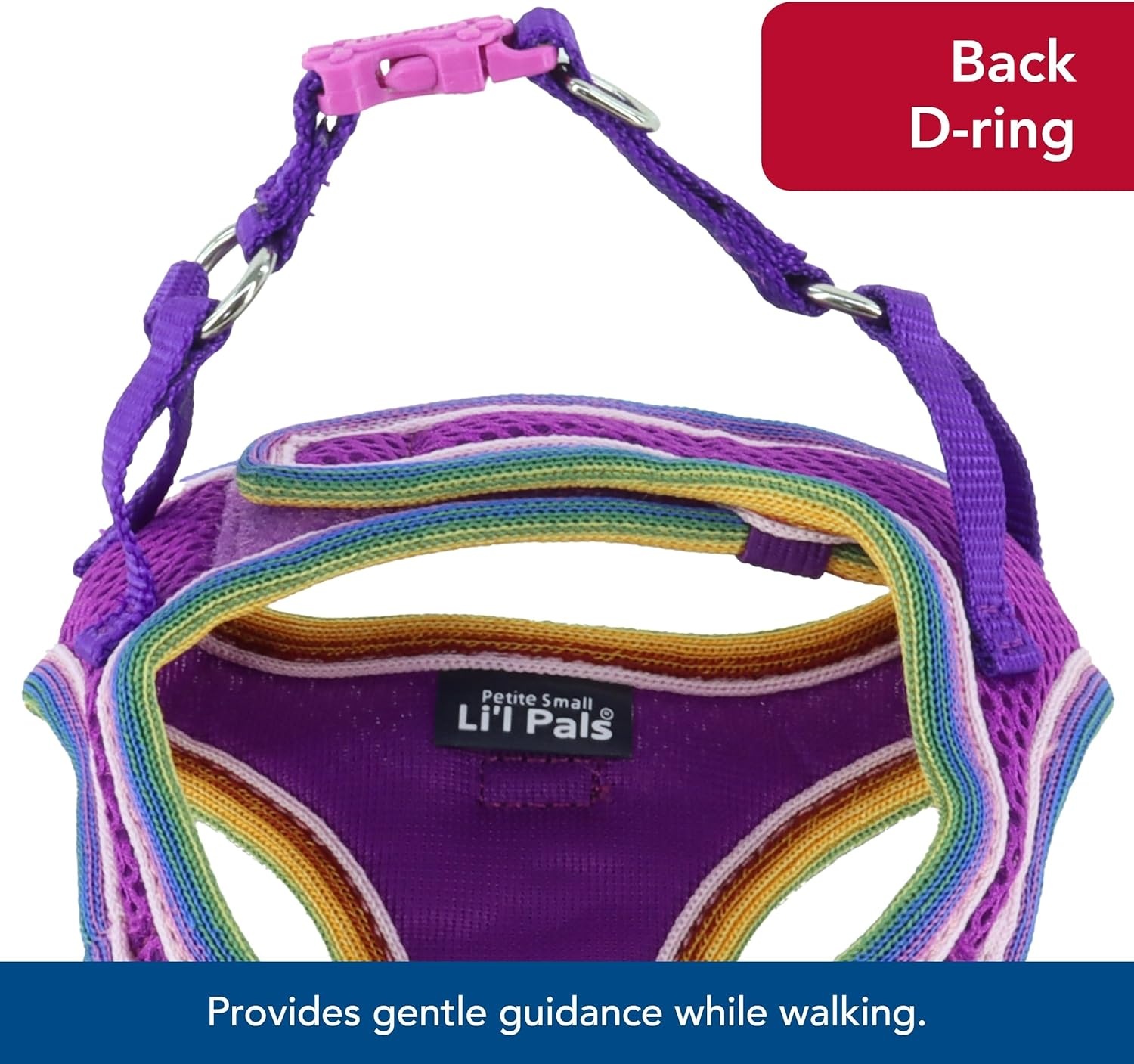 image:imageCoastal Pet Lil Pals Comfort Mesh Dog Harness NoPull Stepin Dog Harness for Small Dogs amp Puppies Dog Cooling Vest Lime 38 x 1012Orchid