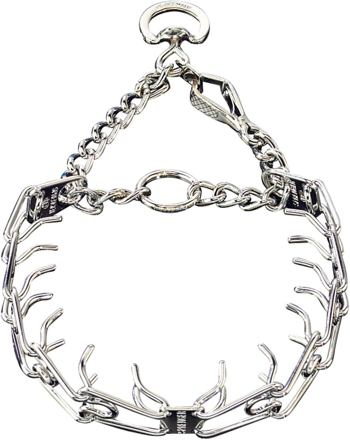 image:imageHerm Sprenger Chrome Plated Steel Training Prong Collar with Quick Release Snap for Dogs Small 225mm 16Inch Neck Size up to 1213 inchesSilver