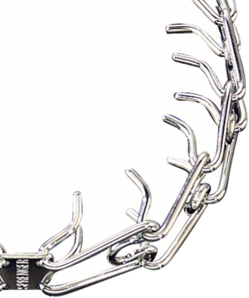 image:imageHerm Sprenger Chrome Plated Steel Training Prong Collar with Quick Release Snap for Dogs Small 225mm 16Inch Neck Size up to 1213 inchesSilver